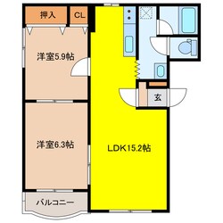 ピュアライフ大森の物件間取画像